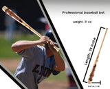 34 Inch T-Ball Bat Flame Barrel Cupped Barrel with 2.25 Inches & Wieght 20-oz by Naqqash Sports