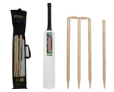 Junior Wooden Cricket Bat Set - Sizes 5 & 6