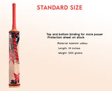 Kashmir Willow Leather Ball Cricket Bat, Exclusive Cricket Bat for Adult Full Size with Free Best Bat Cover & Protection Sheet (Copy)