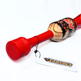 24" /25 oz Heavy Weight Two Handed Baseball & Softball bat Made of Maple Wood to Improve Strength, bat Speed, Swing Trainer, Hard Hitting. Barrel Size 2.25 with by NAQQASH SPORTS.