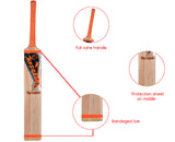 Kashmir Willow Leather Ball Cricket Bat, Exclusive Cricket Bat for Adult Full Size with Free Best Bat Cover & Protection Sheet