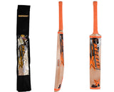Kashmir Willow Leather Ball Cricket Bat, Exclusive Cricket Bat for Adult Full Size with Free Best Bat Cover & Protection Sheet