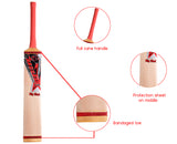 Kashmir Willow Leather Ball Cricket Bat, Exclusive Cricket Bat for Adult Full Size with Free Best Bat Cover & Protection Sheet