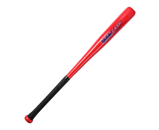 33 Inch Self Defense Baseball Bat Red Barrel & Black Grip Beech Wood/Poplar Wood/Solidwood