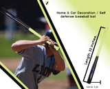 Genuine Solid  Wood Baseball Bat for Youth- Adults in Size 33 Inch20 oz - Tball Bat, Self Defense & Hom