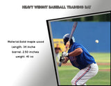 34 Inch Heavy Weighted Two Hand Training Bat for Softball & Baseball
