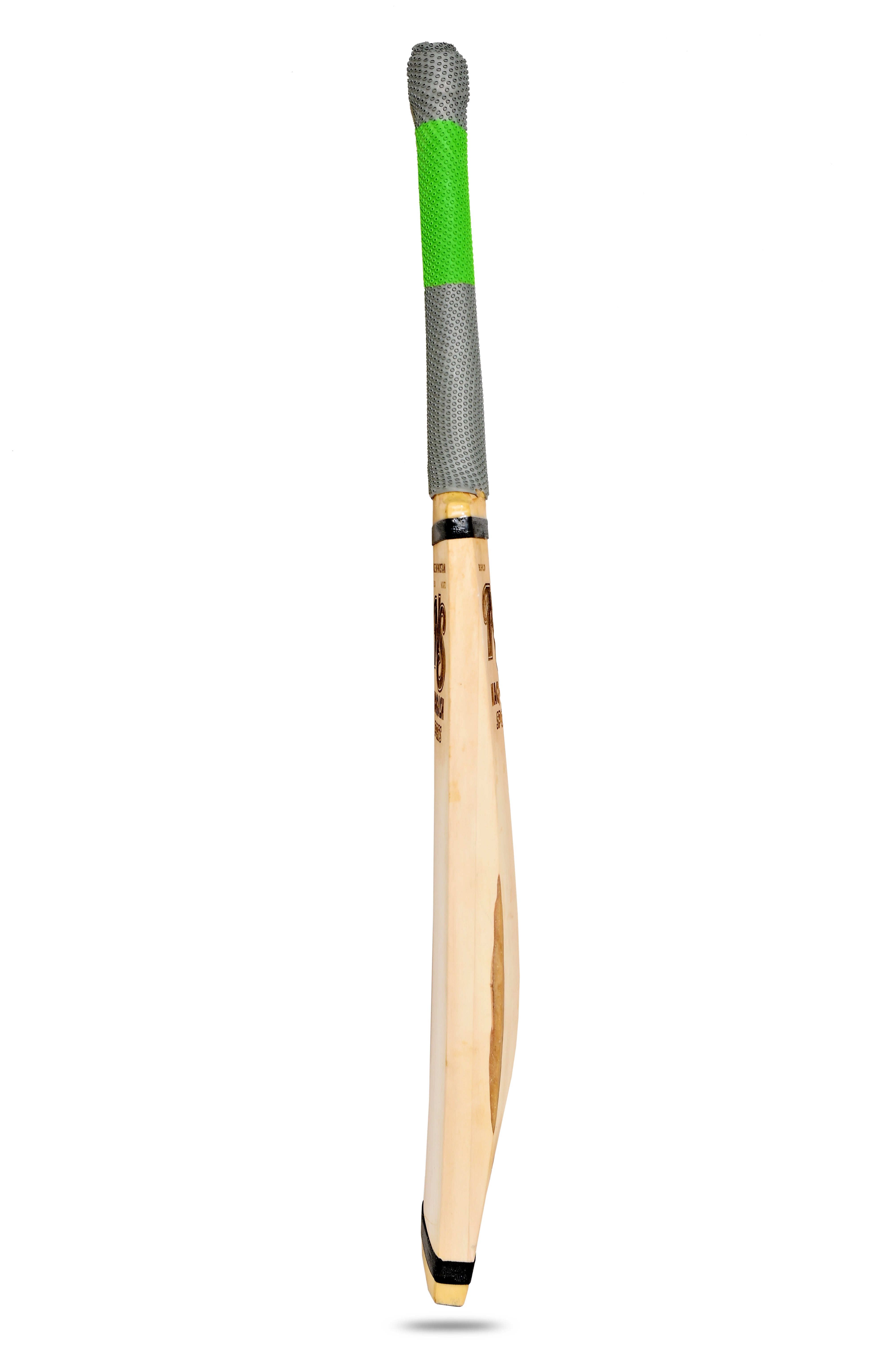 Premium English Willow Cricket Bat by Naqqash Sports - Full Size for Adults, Short Handle