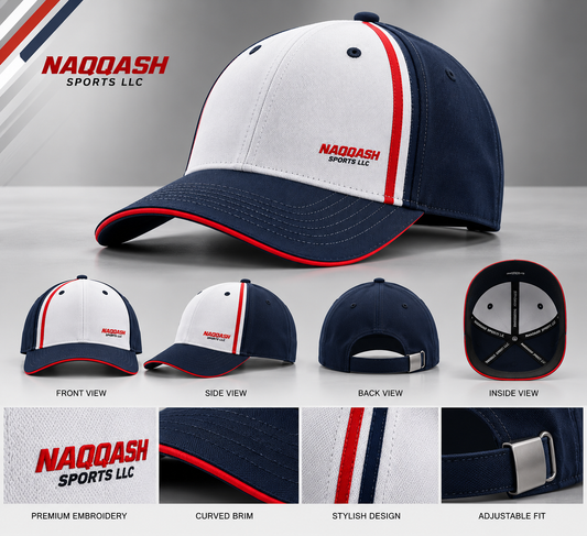 Custom Baseball Cap – Premium Embroidered Adjustable Sports Hat | MOQ 10 PCS