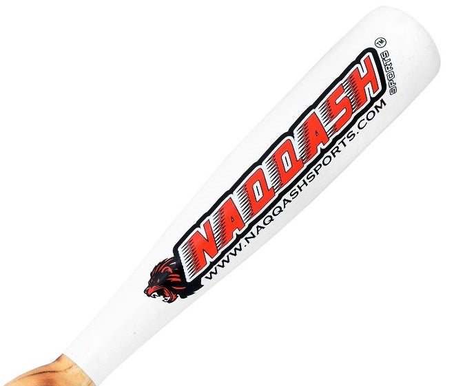 30" / 34 oz Heavy Weight Two Handed Baseball & Softball bat Made of  Maple Wood to Improve Strength, bat Speed, Swing Trainer, Hard Hitting. Barrel Size 2.25 with  by NAQQASH SPORTS.