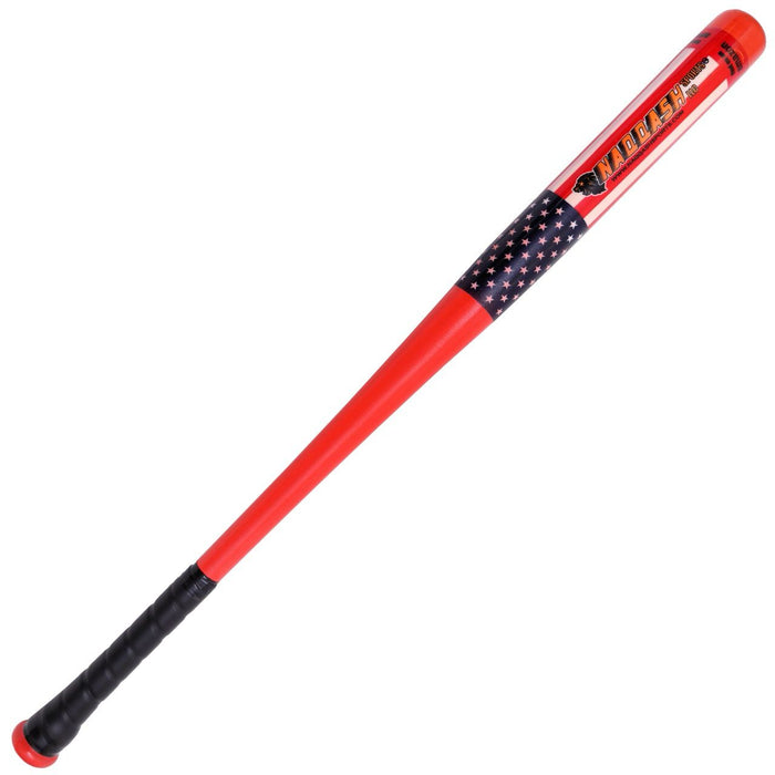 Red Maple Wood Baseball Bat in USA Flag Print - 34 Inch - for T-Ball, Self-Defense, Training and Home Security